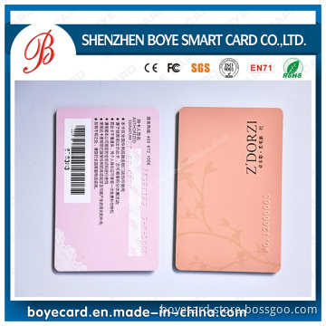 Plastic Card with Signature Panel